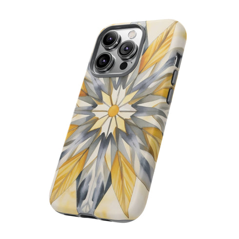 Sunshine Bloom Mosaic - Impact Resistant Phone Case